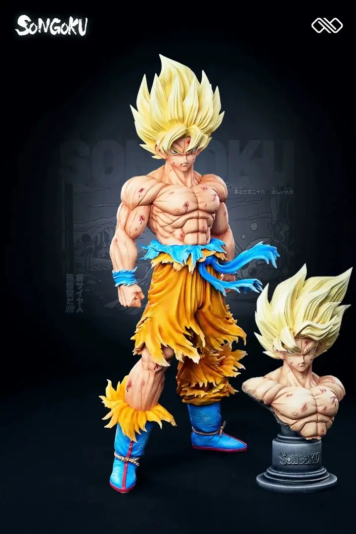Infinite - SSJ Goku 1/4 Infinite - SSJ Goku 1/4 | resin statue Classic SSJ Goku Statue