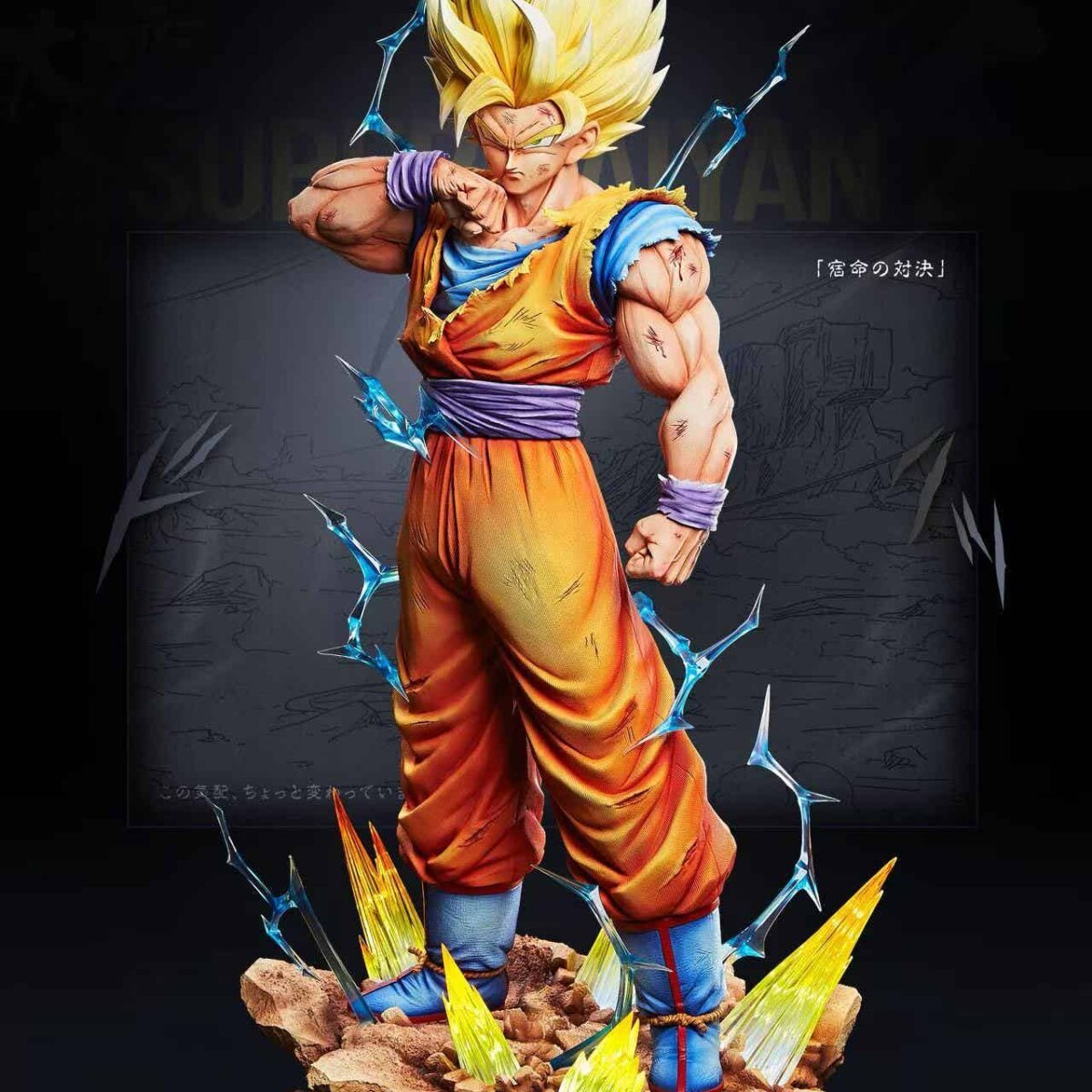 Infinite - SSJ Goku Infinite - SSJ2 Goku Statue 1/6 | resin statue