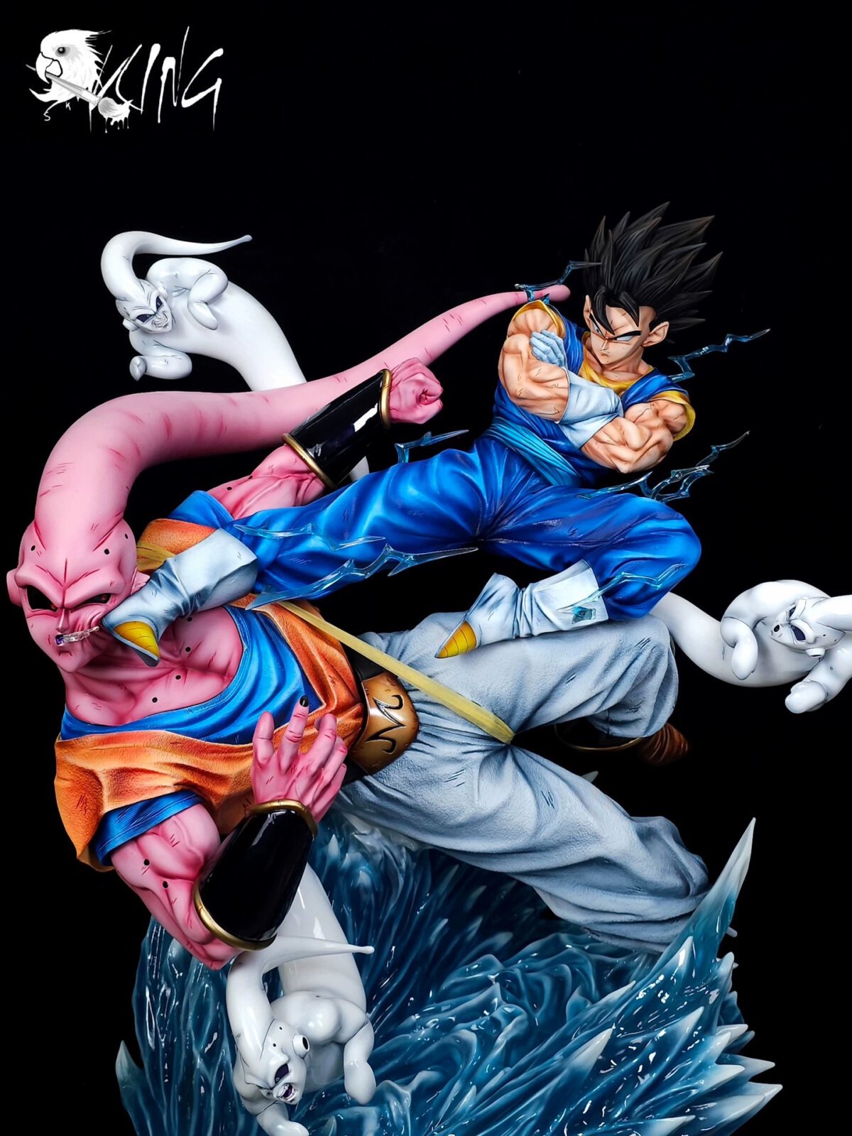 KD Collectibles – Vegito vs Buhan Repaint By King | anime figure Vegito VS Buuhan 1/4 Statue