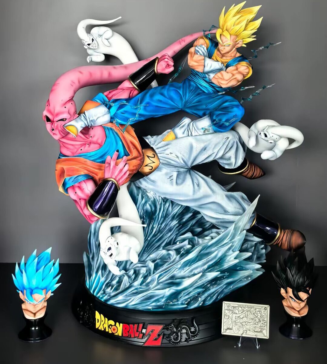 KD - Vegito VS Buuhan 1/4 (Repainted by King) | anime collectible