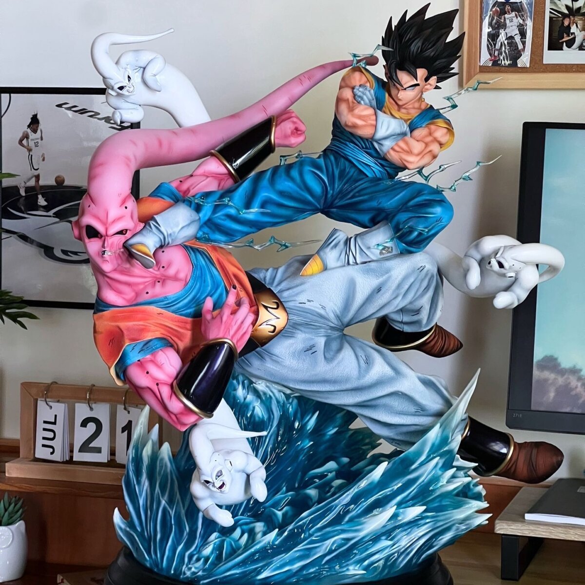 KD - Vegito VS Buuhan 1/4 (Repainted by King) | resin statue