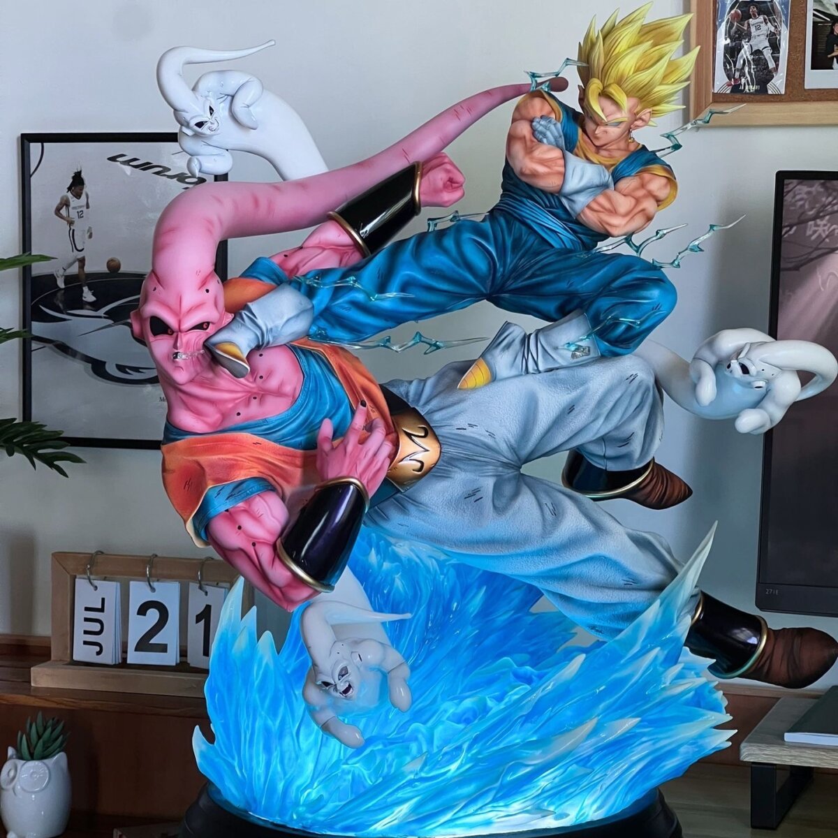 KD - Vegito VS Buuhan 1/4 (Repainted by King) | resin statue