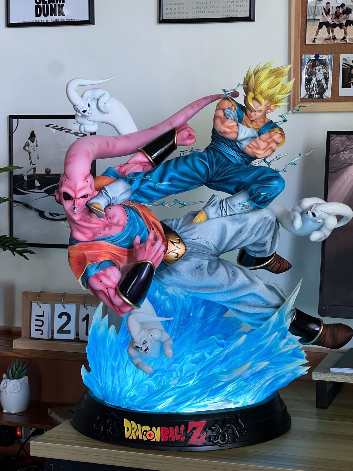 KD - Vegito VS Buuhan 1/4 (Repainted by King) | resin statue