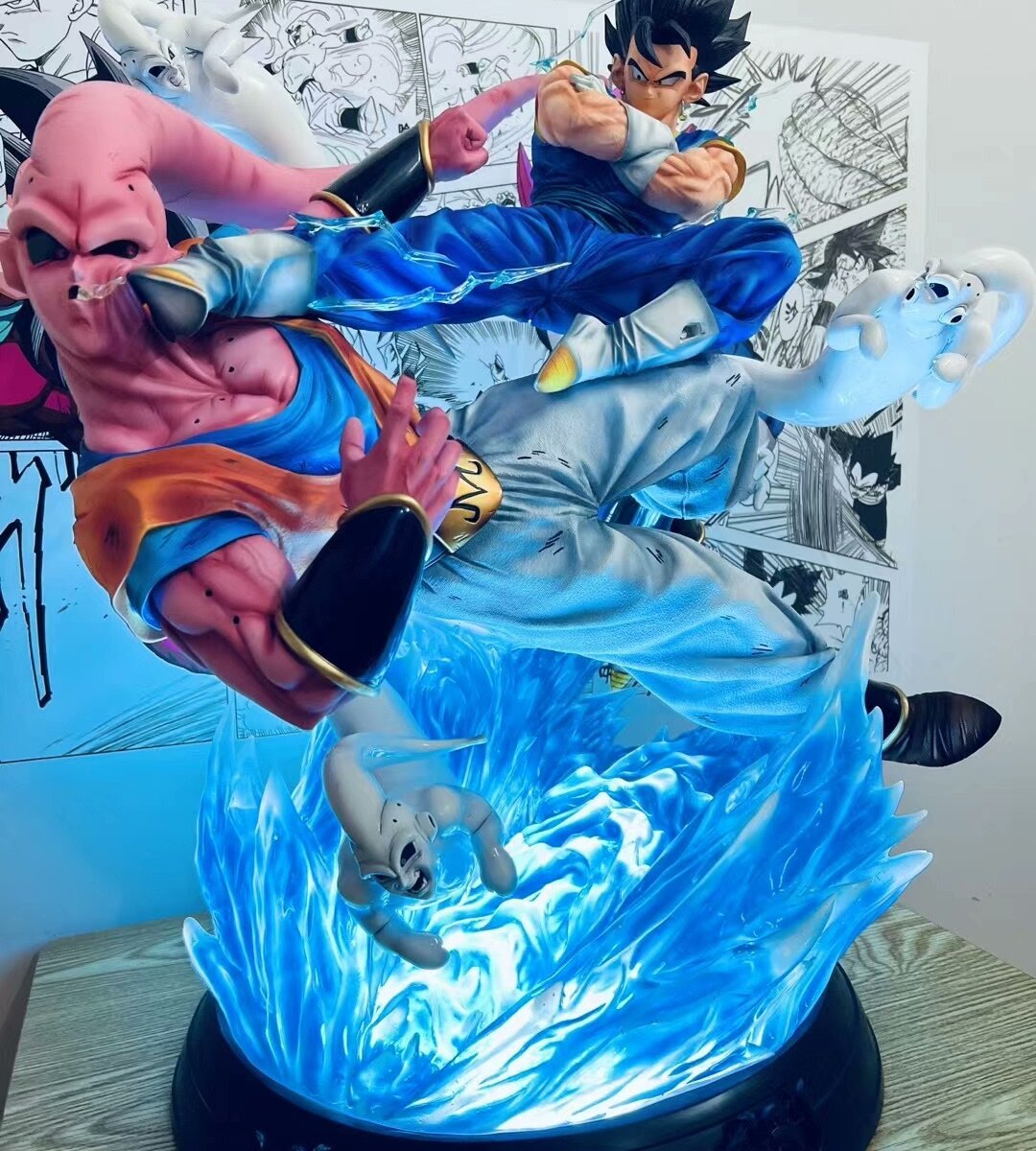 KD - Vegito VS Buuhan 1/4 (Repainted by King) | anime figure