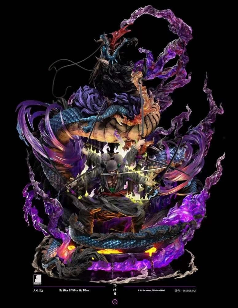 Last Sleep - Zoro VS Kaido Diorama (S+ Scale) Last Sleep - Zoro VS Kaido Statue (S+ Scale) | anime collectible