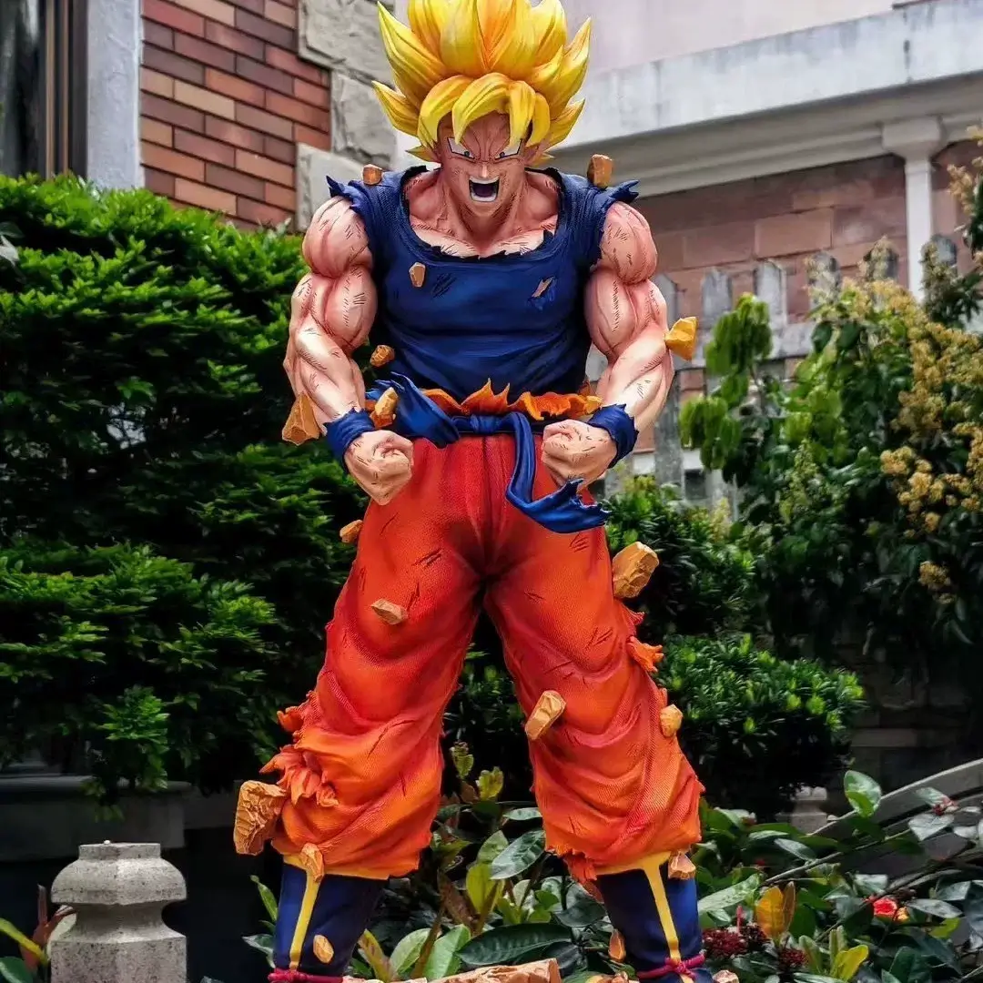 TS - SSJ Goku 1/4 & 1/6 TS - SSJ Goku 1/4 & 1/6 | anime collectible SSJ Goku Namek Statue