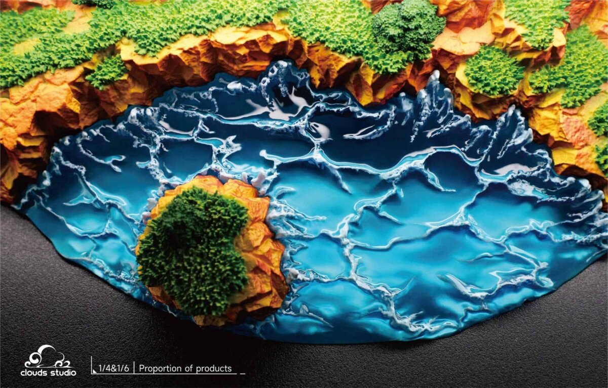 Clouds - Vegito VS Buuhan 1/6 Clouds - Vegito VS Buuhan 1/6 | resin statue