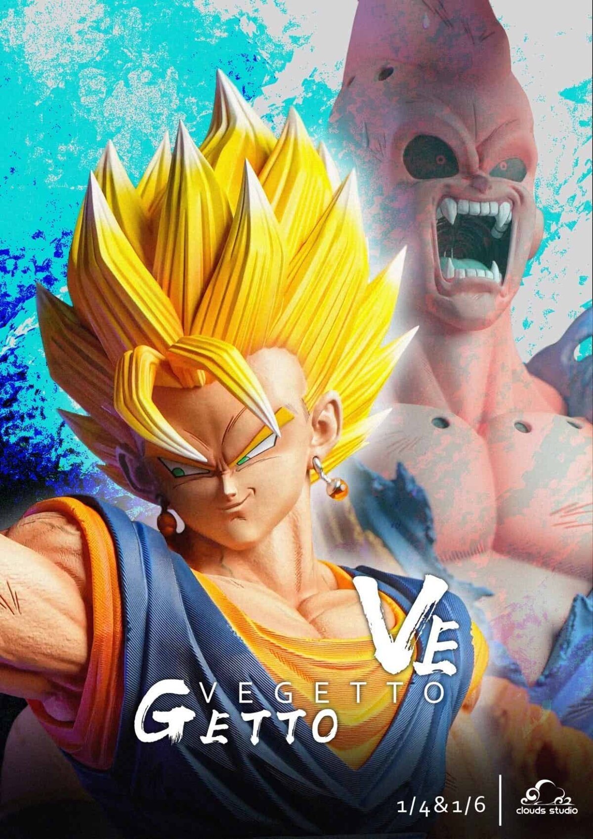 Clouds - Vegito VS Buuhan 1/6 Clouds - Vegito VS Buuhan 1/6 | anime collectible