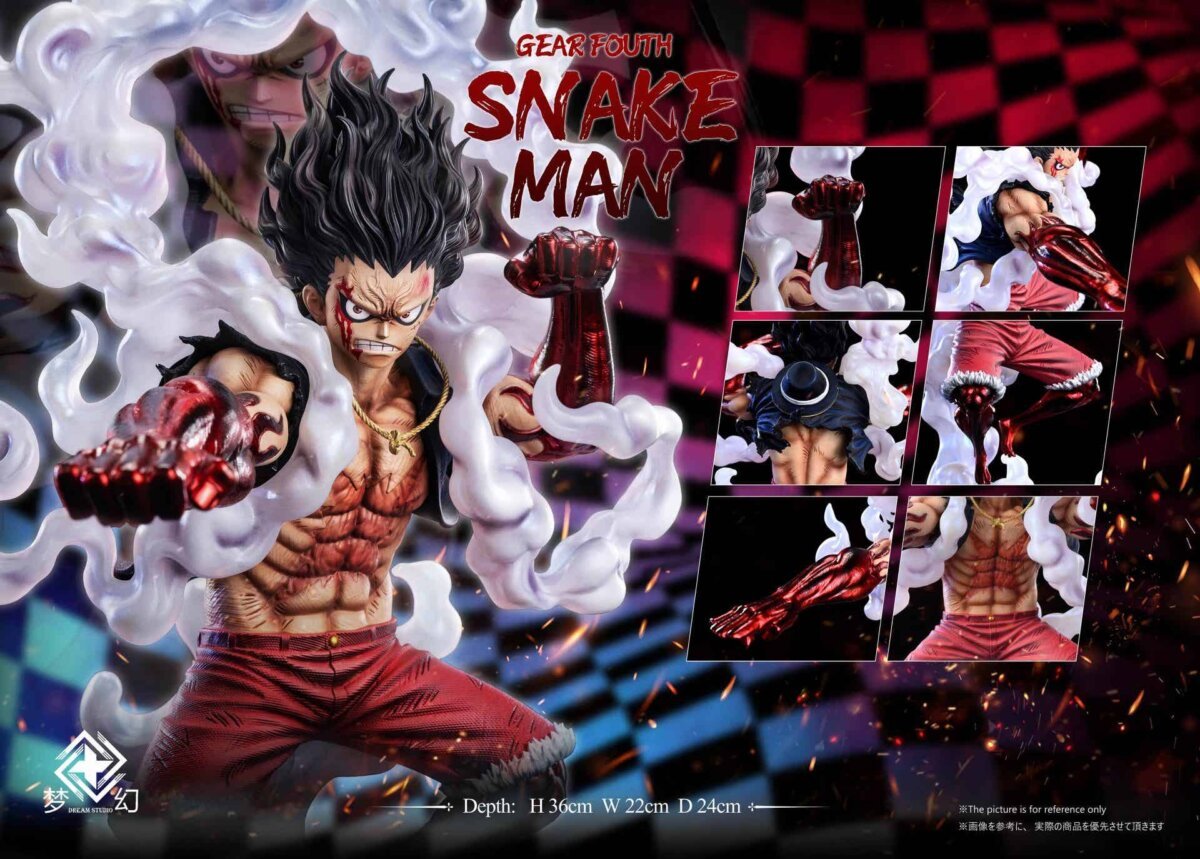 Dream - Luffy Gear 4 "Snakeman" Dream - Luffy Gear 4 "Snakeman" | resin statue