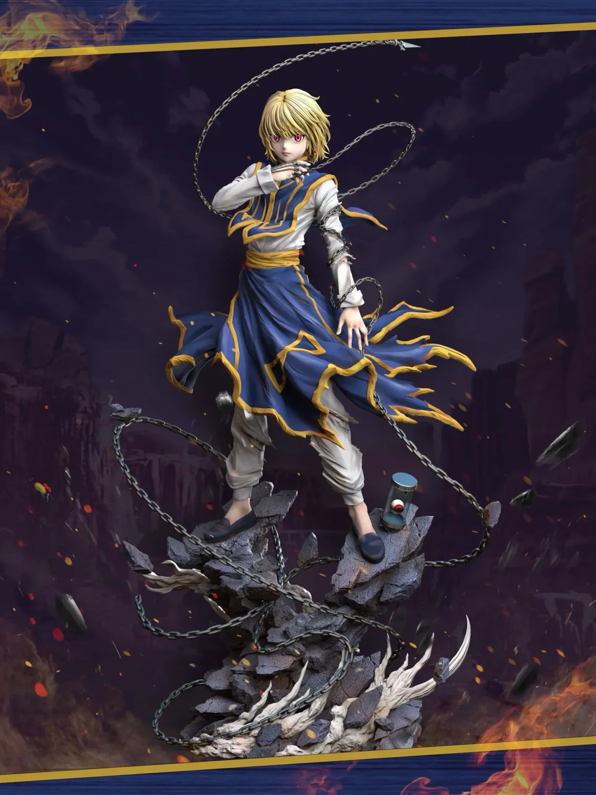 Hunter Fan - Kurapika (Chain Jail) 1/6 | resin statue