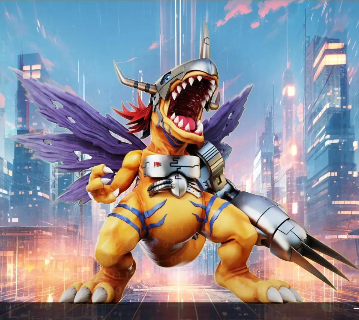 MINE - MetalGreymon MINE - MetalGreymon Statue resin| anime collectible