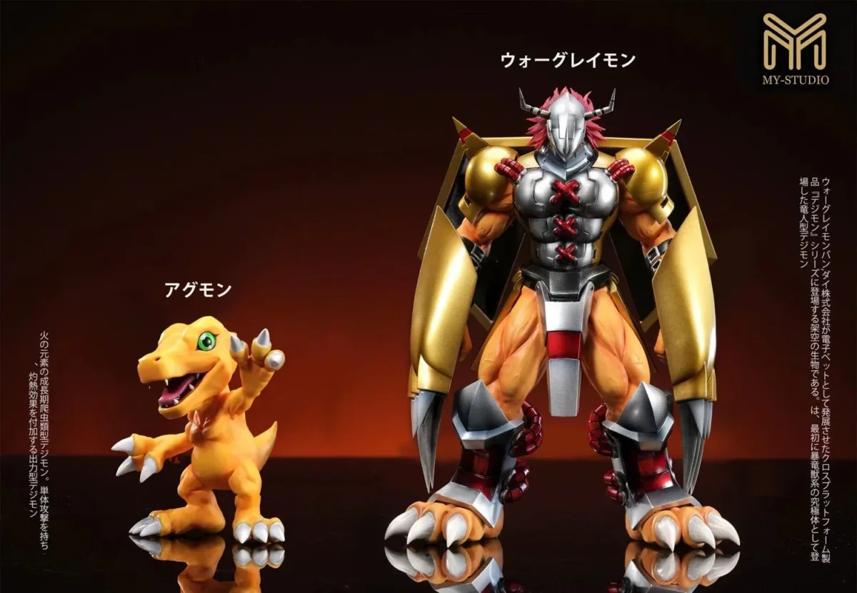 MY - WarGreymon Resin Statue | anime collectible