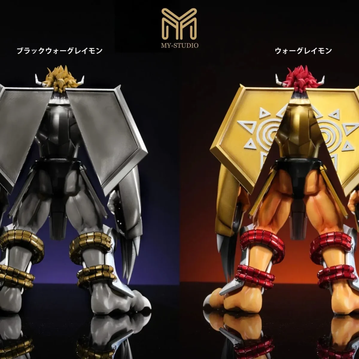 MY - WarGreymon Resin Statue(Regular/Black Ver.) | resin statue