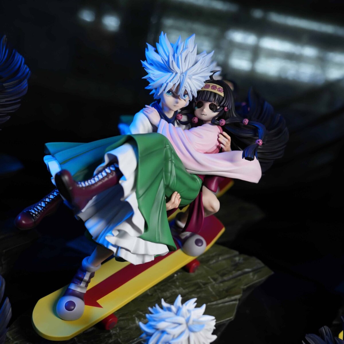 WAD - Killua & Alluka Resin Statue 1/6 | anime collectible Killua and Alluka Statue