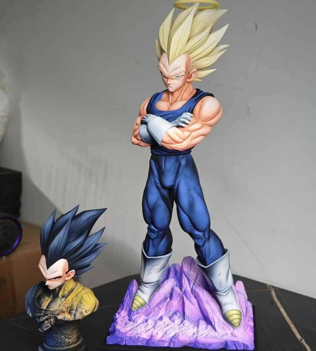 WDF Studio - SSJ Vegeta 1/6 | anime collectible - Vegeta with Halo Statue