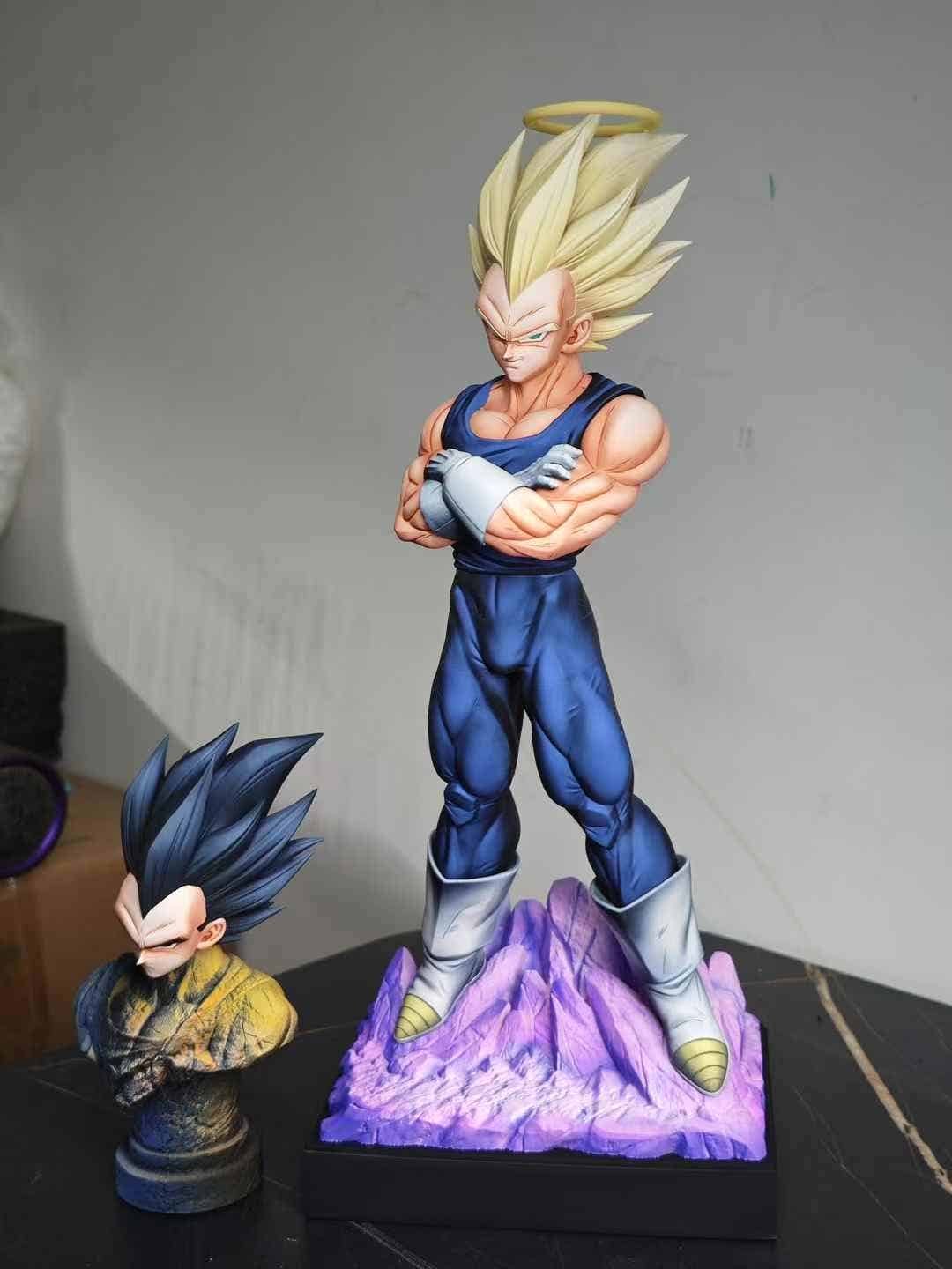 WDF Studio - SSJ Vegeta 1/6 | anime collectible - Vegeta with Halo Statue