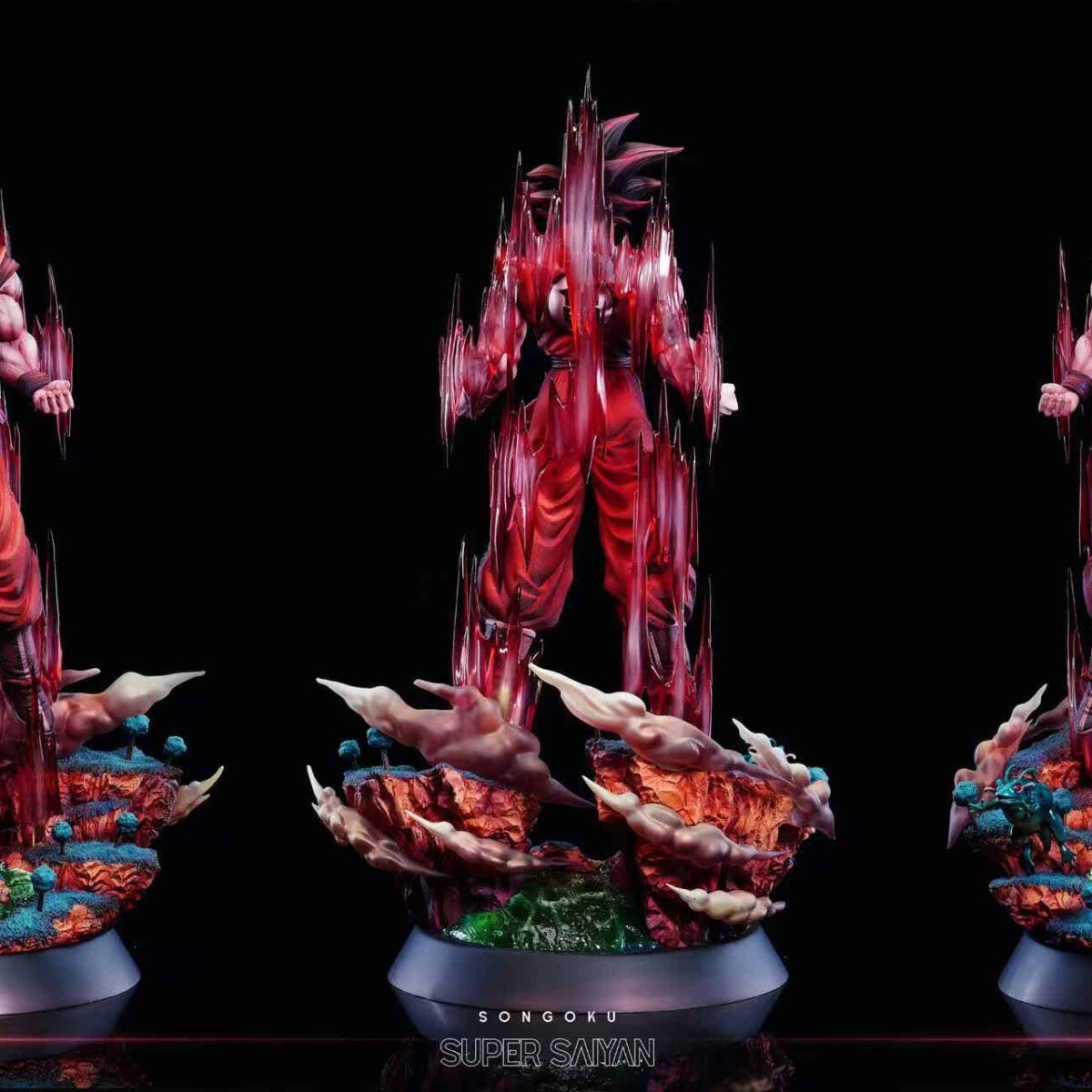 Xu Jie - Kaio-ken Goku Xu Jie - Kaio-ken Goku | resin statue