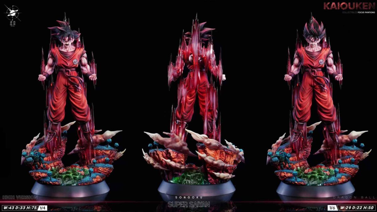 Xu Jie - Kaio-ken Goku Xu Jie - Kaio-ken Goku | resin statue