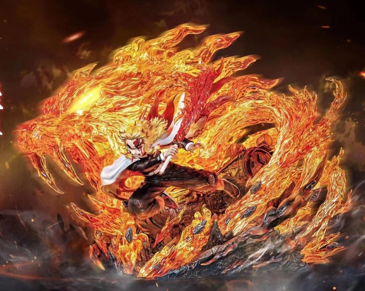 Fantasy - Kyojuro Rengoku 1/6 EX Fantasy - Kyojuro Rengoku 1/6 EX | anime figure - Kyojuro Rengoku Statue 1/6