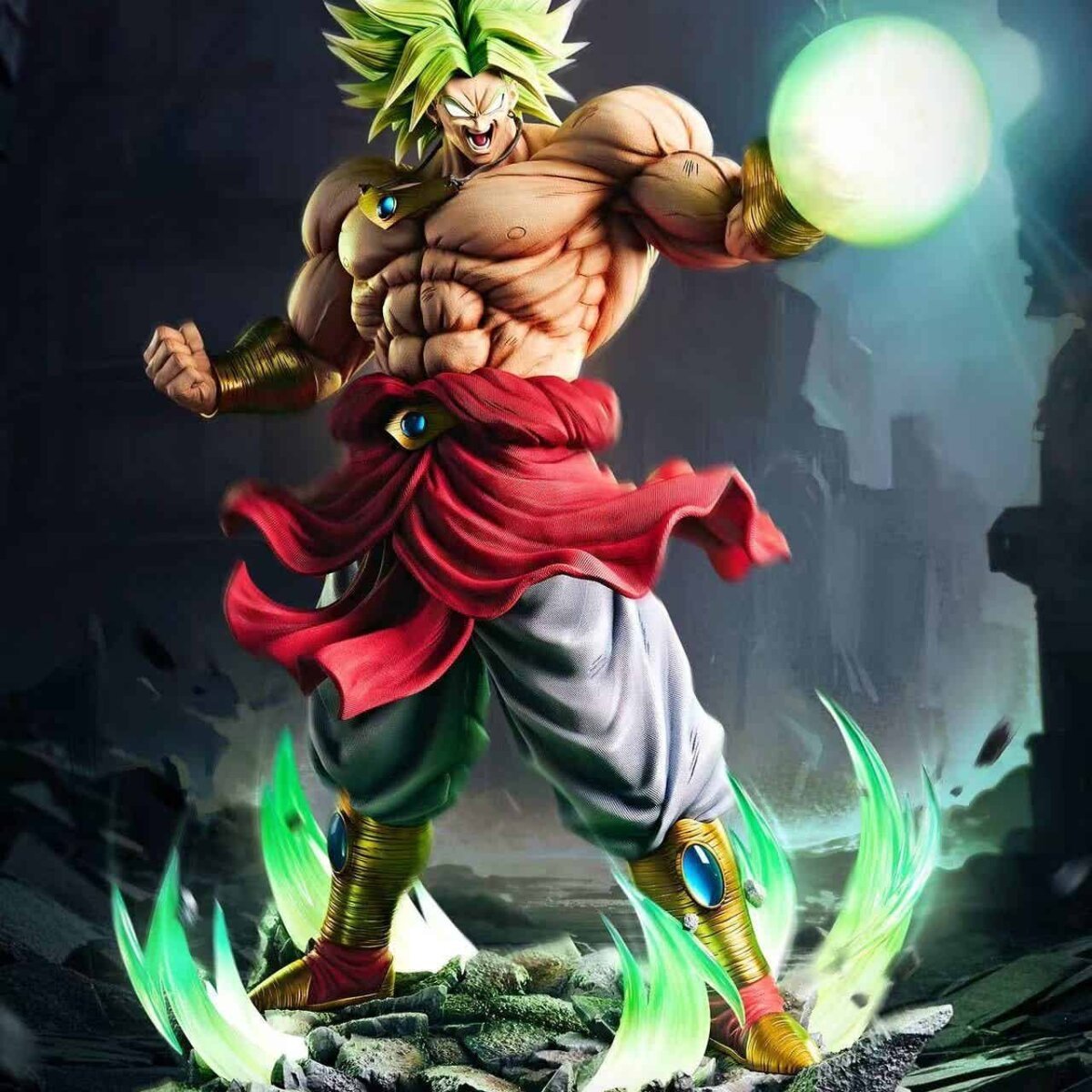 Infinite - LSSJ Broly Statue 1/6 | resin statue