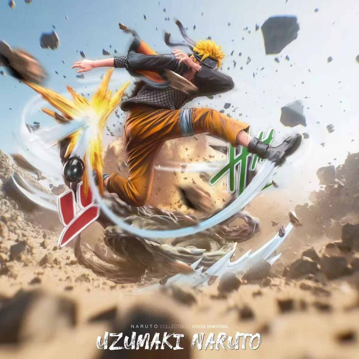 Supermodel - Naruto Kicking Orb 1/6 Supermodel - Naruto Kicking Orb Statue 1/6 | anime figure