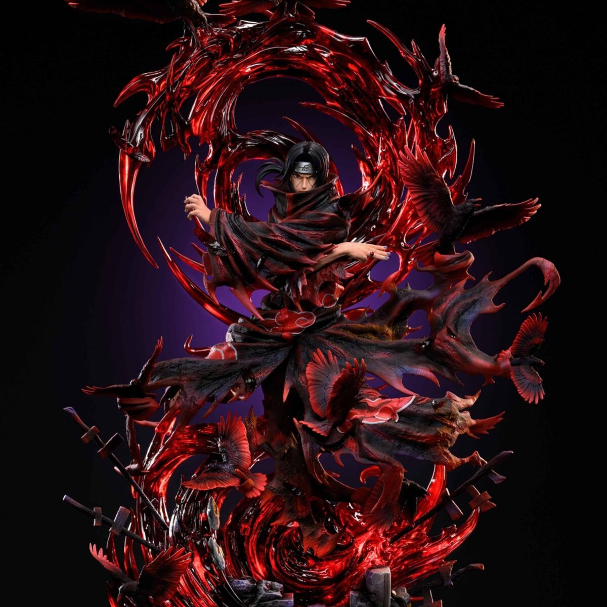 Wan Xiang - Itachi Uchiha 1/6 Wan Xiang - Itachi Uchiha 1/6 | anime collectible - Itachi Crow Genjutsu Statue