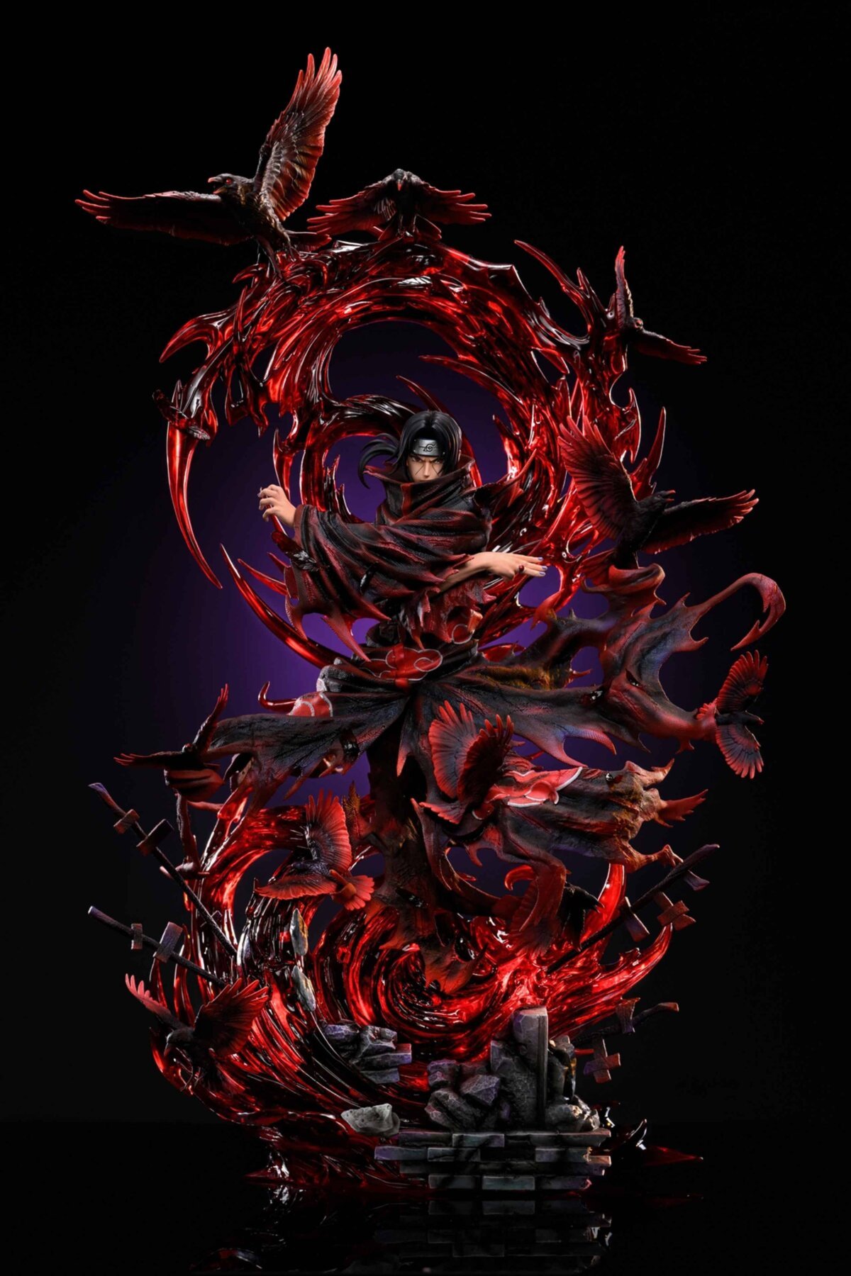 Wan Xiang - Itachi Uchiha 1/6 Wan Xiang - Itachi Uchiha 1/6 | anime collectible - Itachi Crow Genjutsu Statue