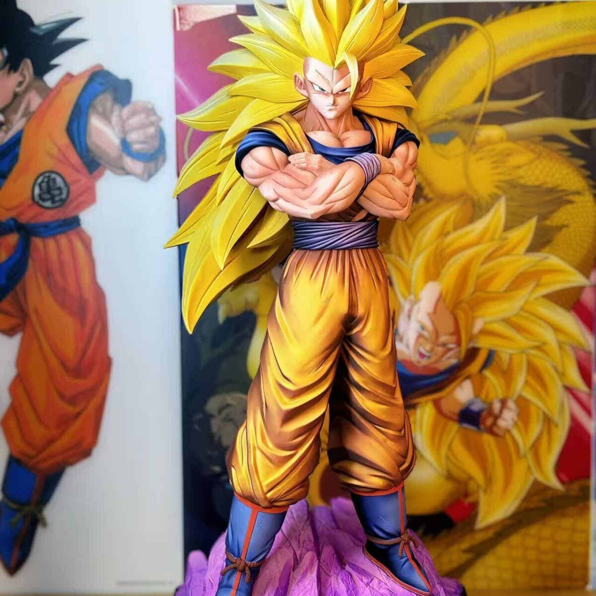 WDF Studio - Goku SSJ3 1/6 | anime figure