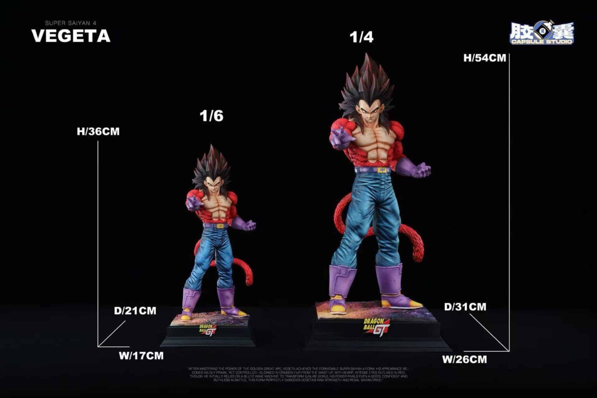 Capsule Studio - SSJ4 Vegeta Capsule Studio - SSJ4 Vegeta | anime collectible