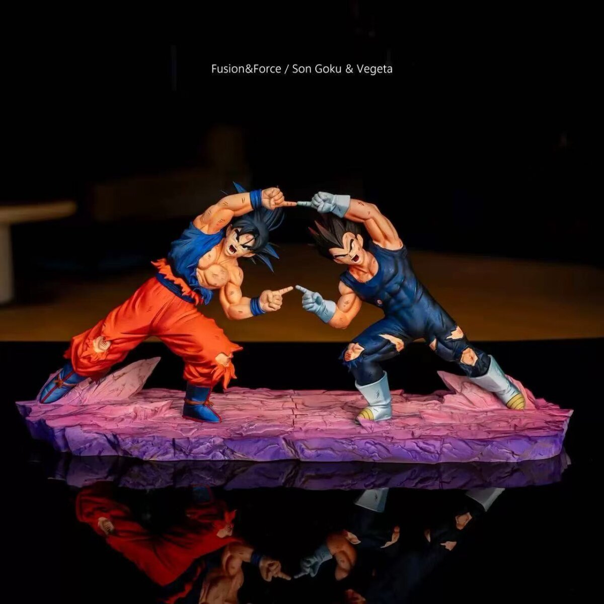 Fusion & Force - Goku & Vegeta | anime figure