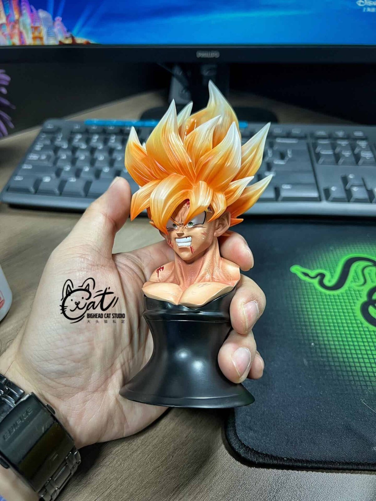 WH - Goku Namek Head | resin statue