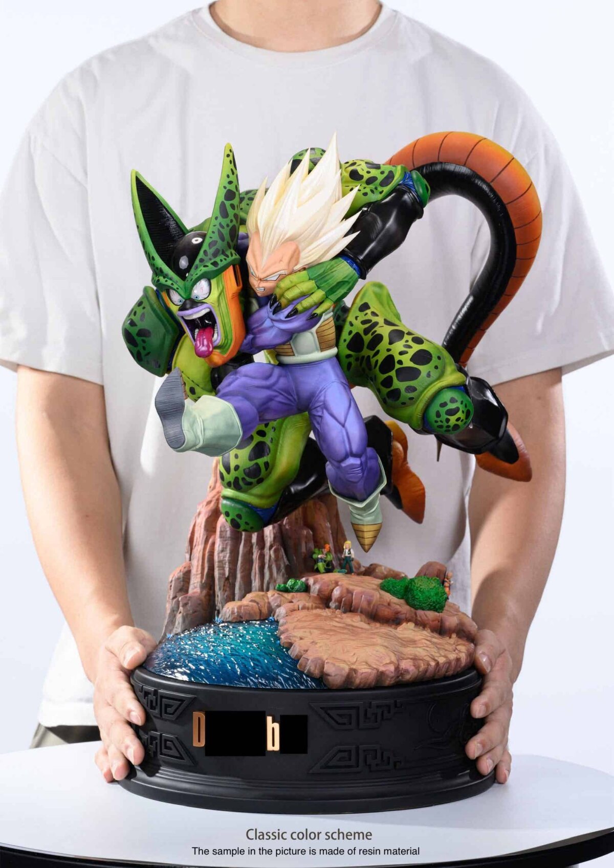Yamcha Studio – Vegeta vs Cell | resin statue