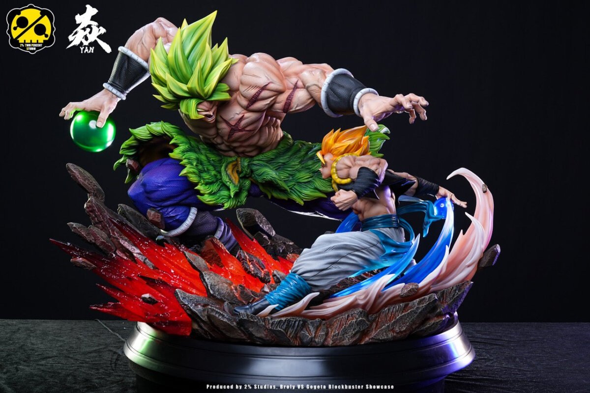 2% - Broly VS Gogeta 1/4 2% - Broly VS Gogeta 1/4 | resin statue