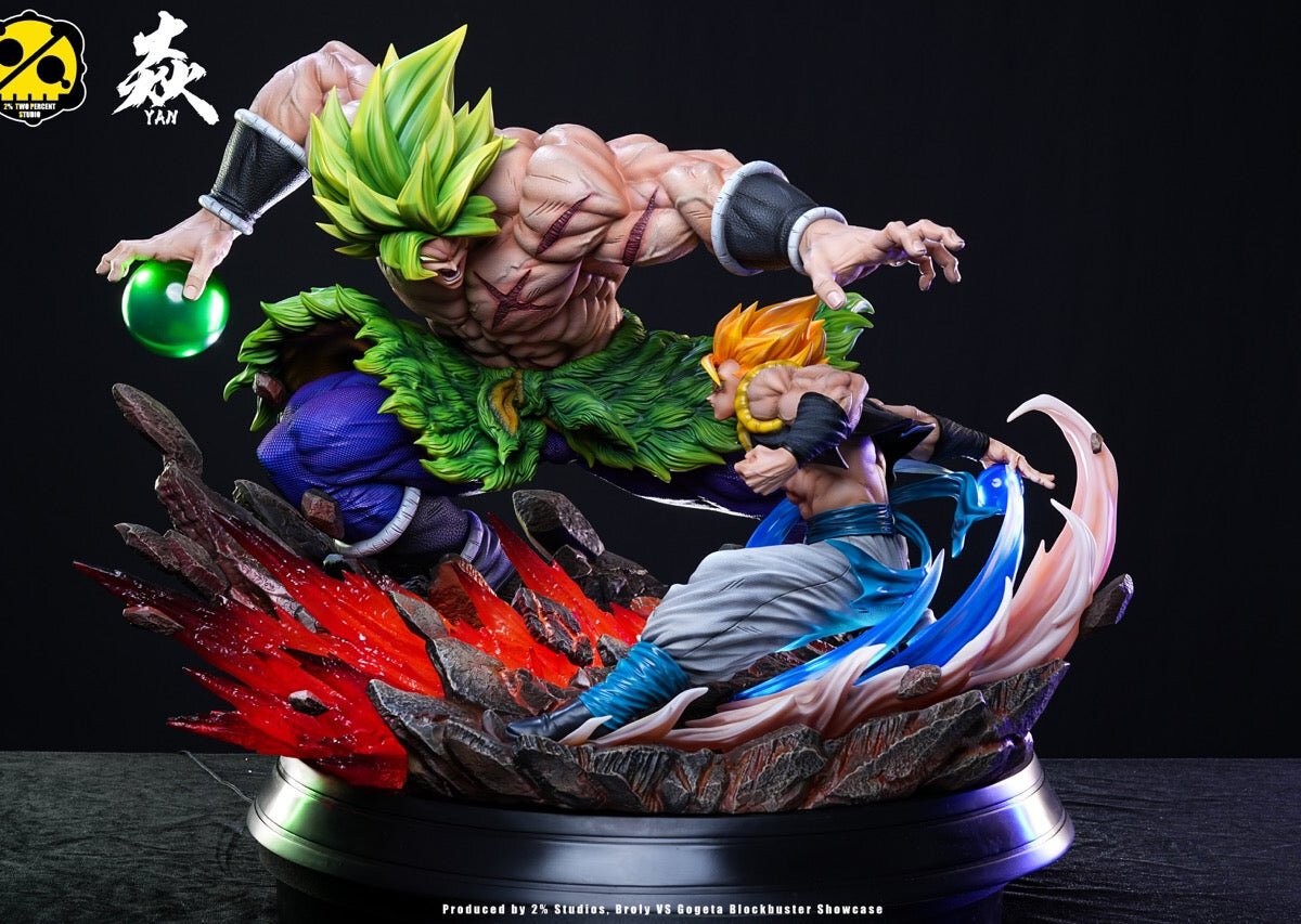 2% - Broly VS Gogeta 1/4 2% - Broly VS Gogeta 1/4 | resin statue