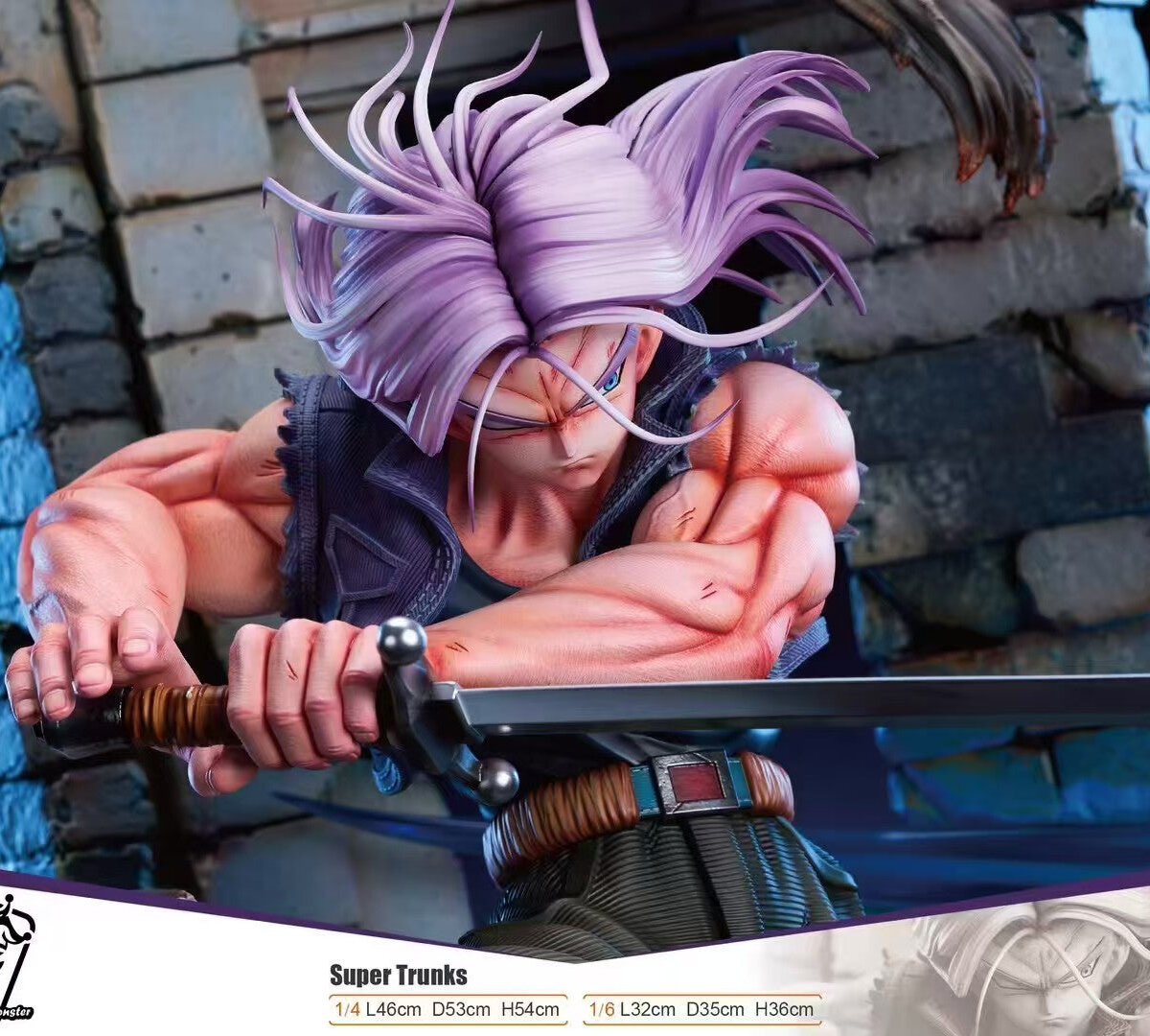 Poker Monster - Trunks | resin statue