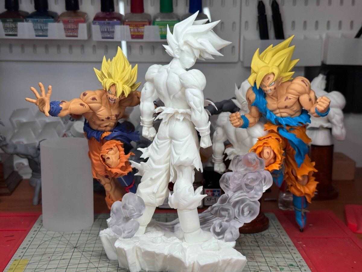C3 Studio - SSJ Goku Unpainted C3 Studio - SSJ Goku Unpainted | anime collectible