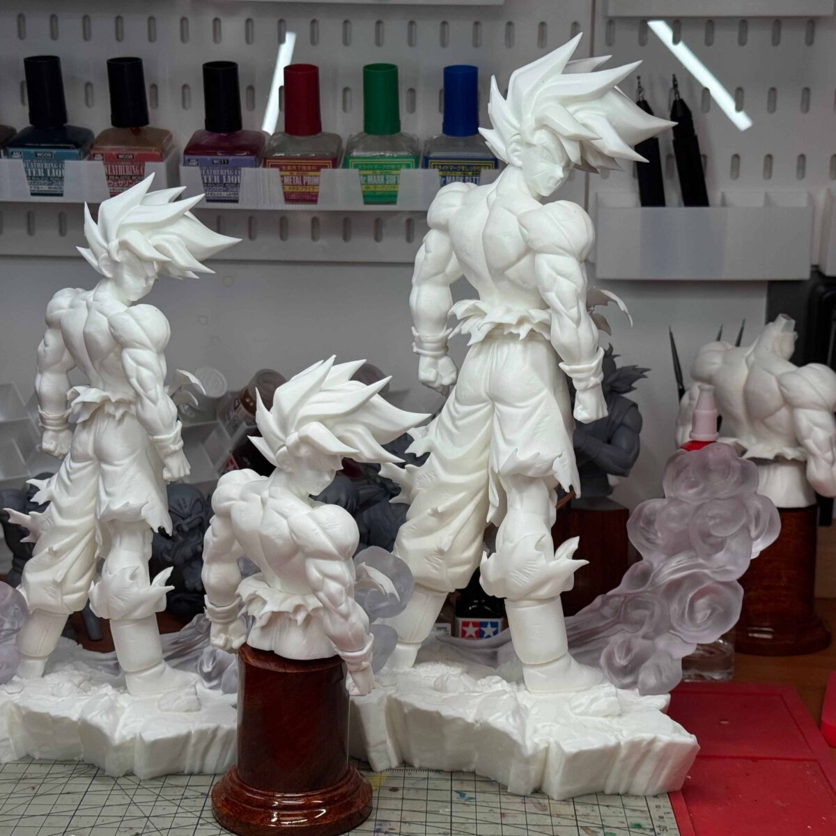 C3 Studio - SSJ Goku Unpainted C3 Studio - SSJ Goku Unpainted | anime figure