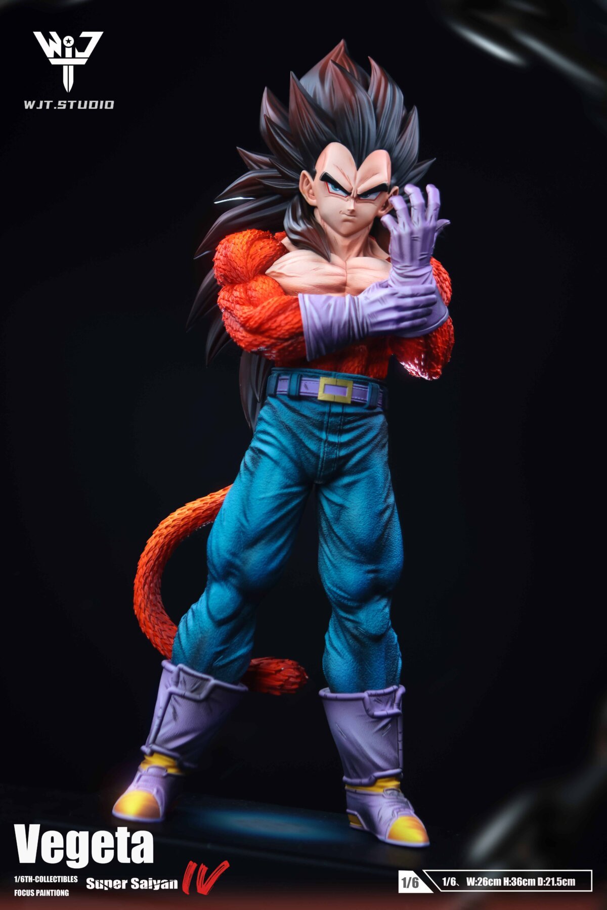 WJT Studio - Vegeta SSJ4 | anime figure