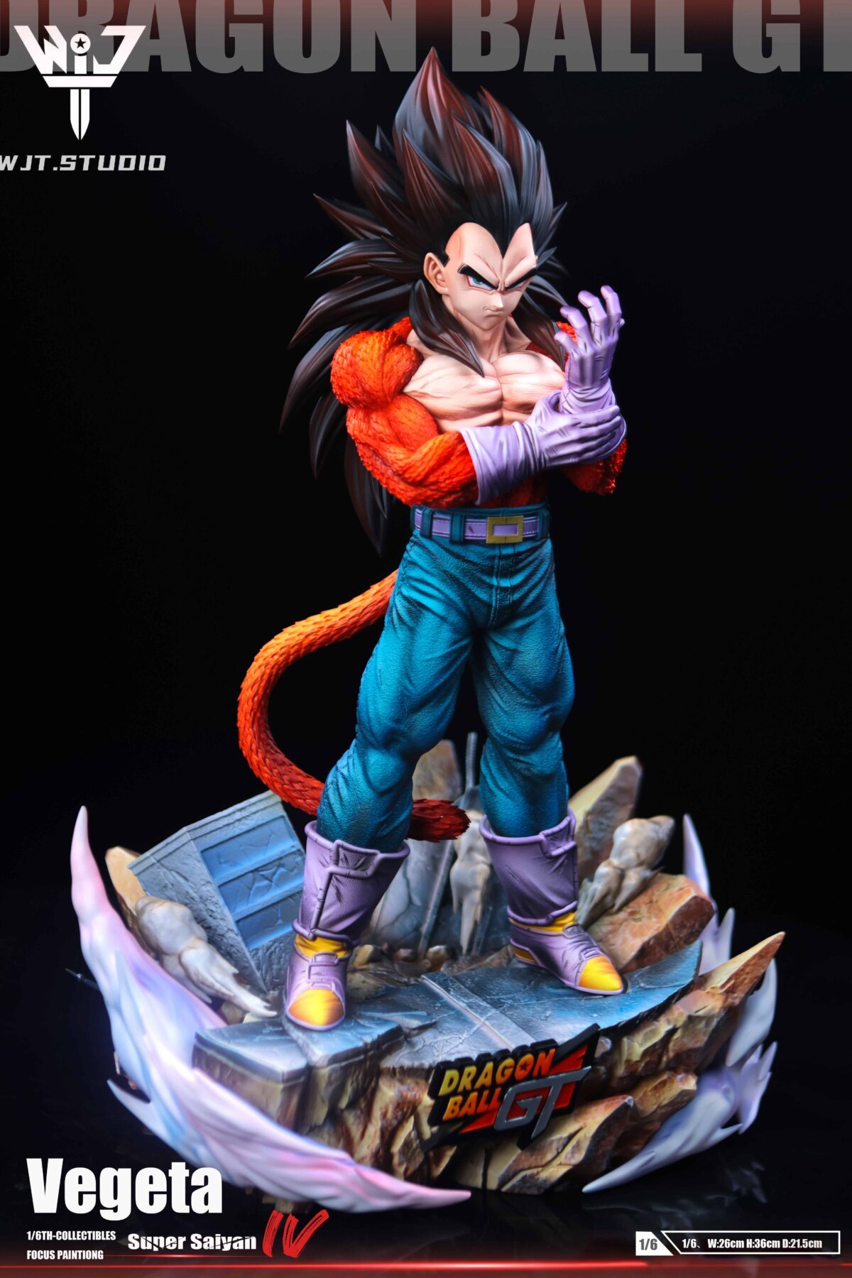 WJT Studio - Vegeta SSJ4 | anime collectible