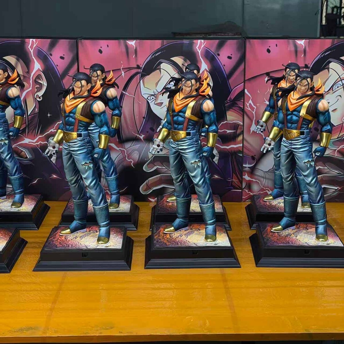 Smoker Studio - Super Android 17 | anime figure