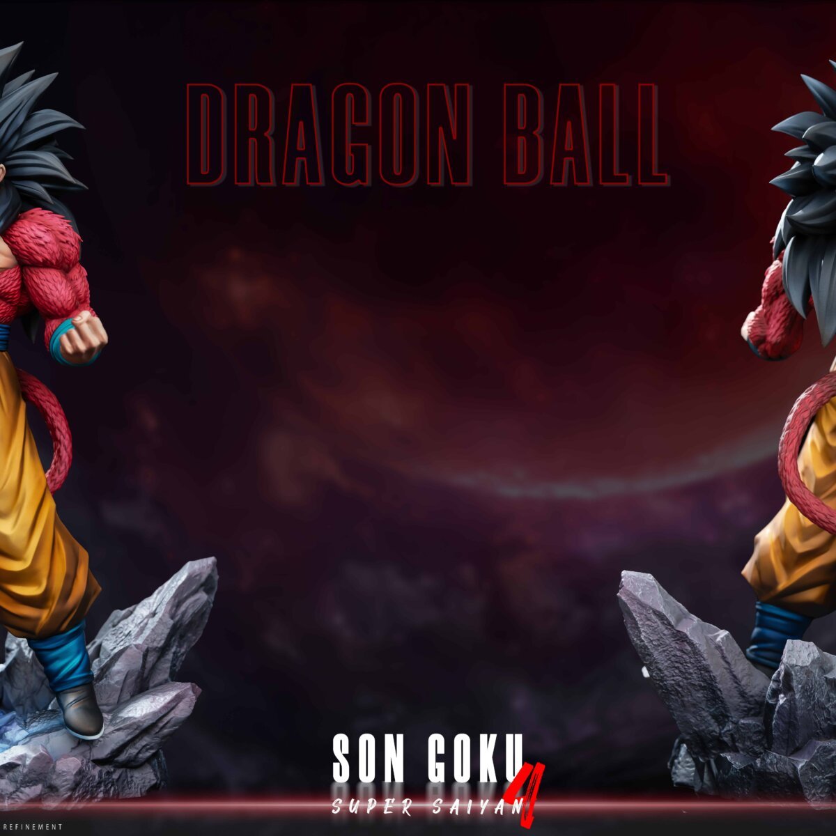 WDF Studio - SSJ4 Goku 1/6 | resin statue