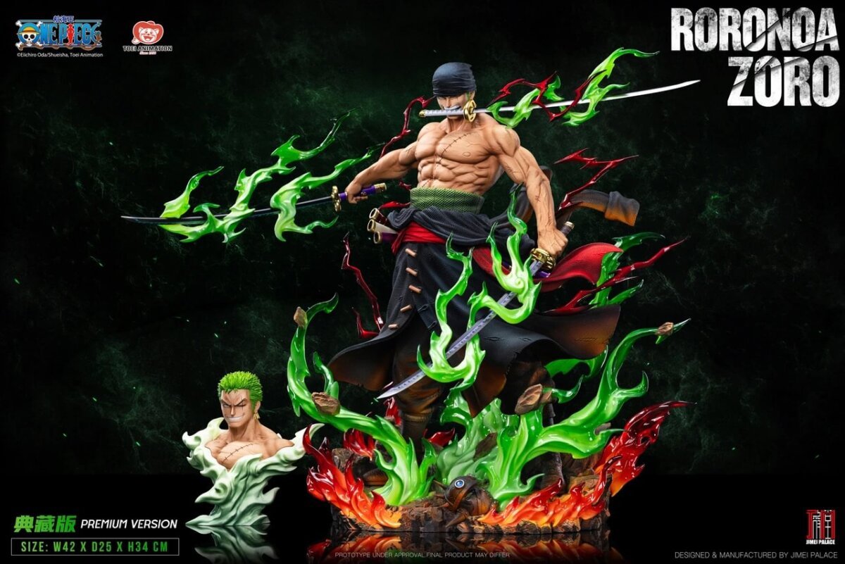 JIMEI PALACE - Roronoa Zoro 1/6 Lincensed JIMEI PALACE - Roronoa Zoro 1/6 Lincensed | resin statue