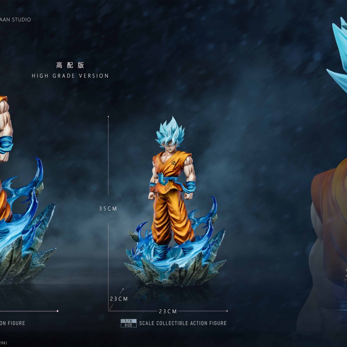 Juann Studio - Goku SSJ Blue Juann Studio - Goku SSJ Blue | resin statue