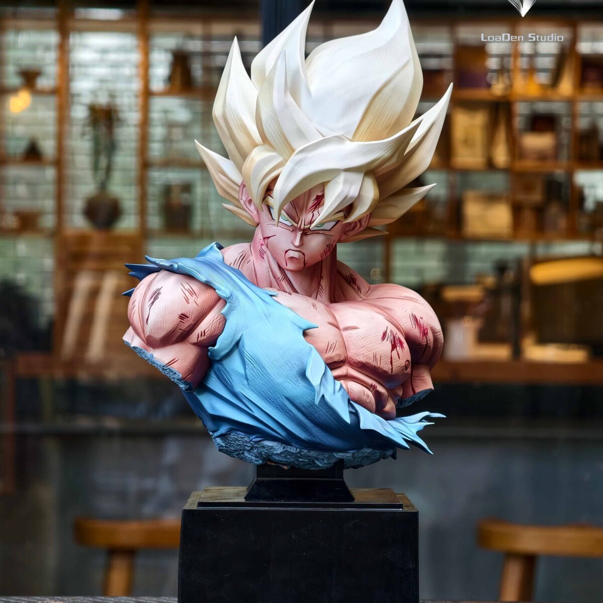 LoaDen Studio - Goku SSJ Bust 1/3 LoaDen Studio - Goku SSJ Bust 1/3 | resin statue