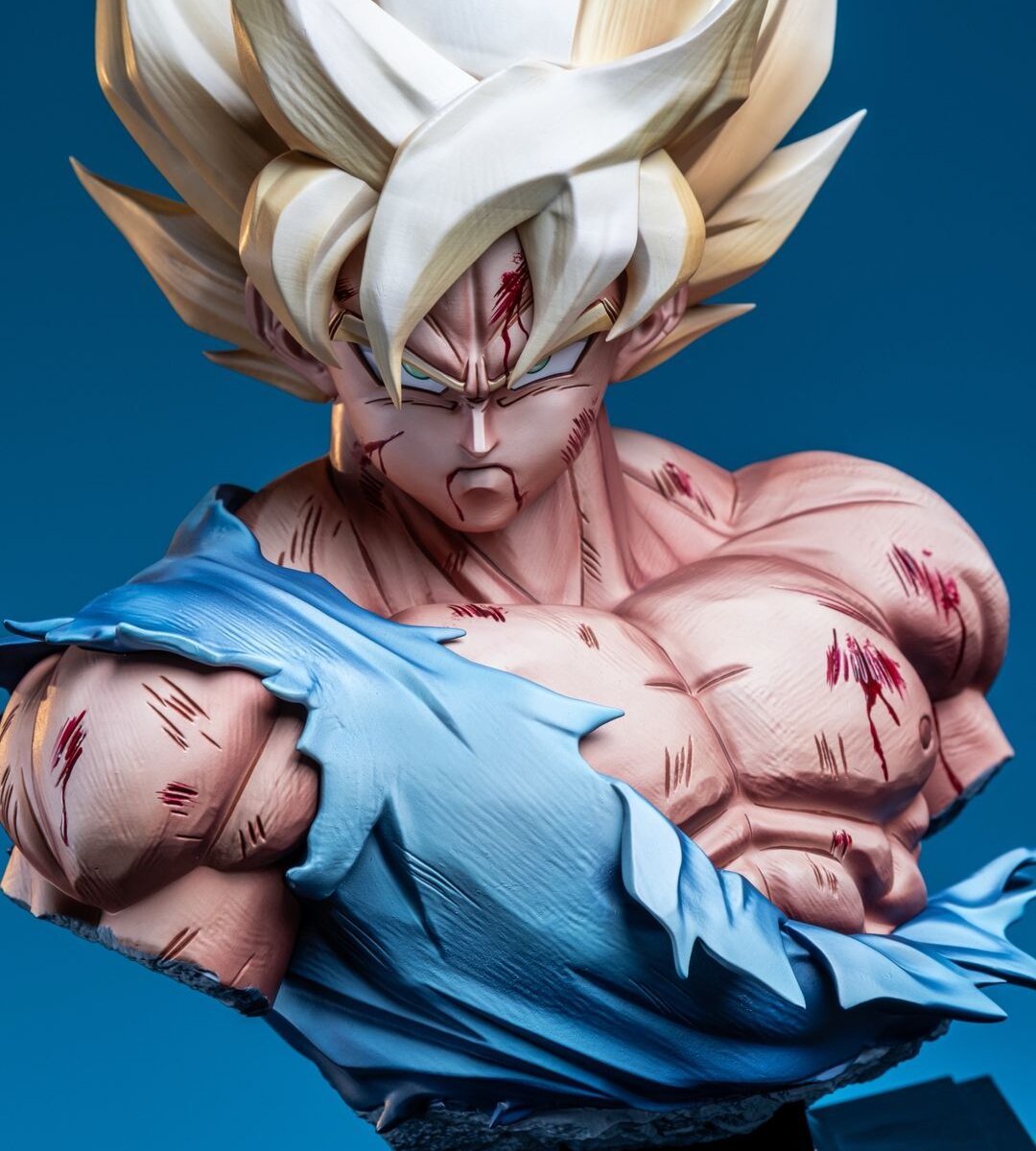 LoaDen Studio - Goku SSJ Bust 1/3 LoaDen Studio - Goku SSJ Bust 1/3 | resin statue