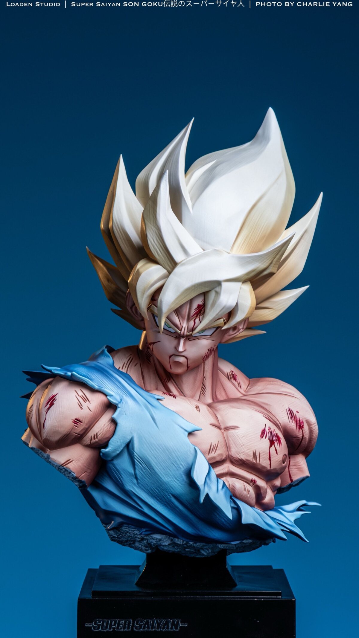 LoaDen Studio - Goku SSJ Bust 1/3 LoaDen Studio - Goku SSJ Bust 1/3 | resin statue