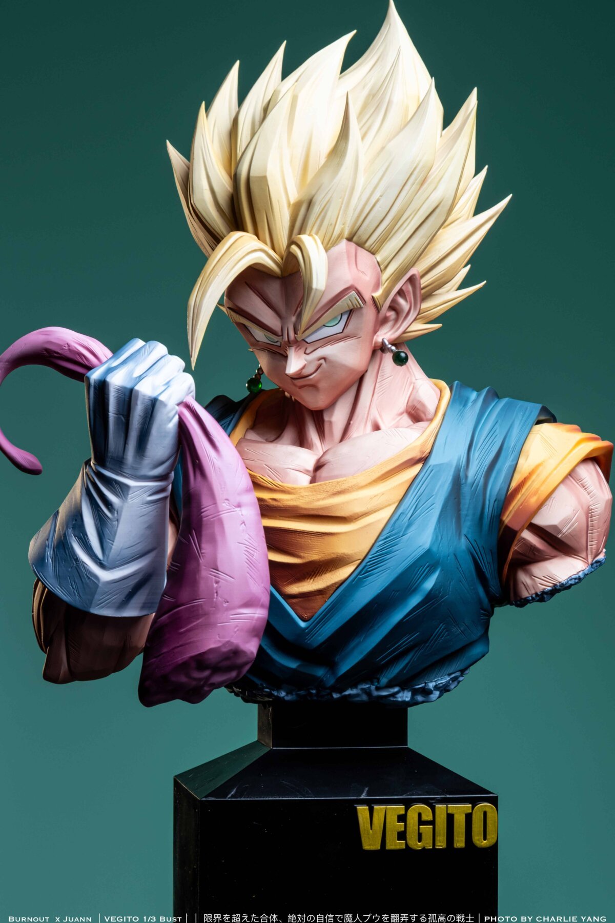 Burnout & Juann Studio - Vegito Bust 1/3 Burnout & Juann Studio - Vegito Bust 1/3 | resin statue