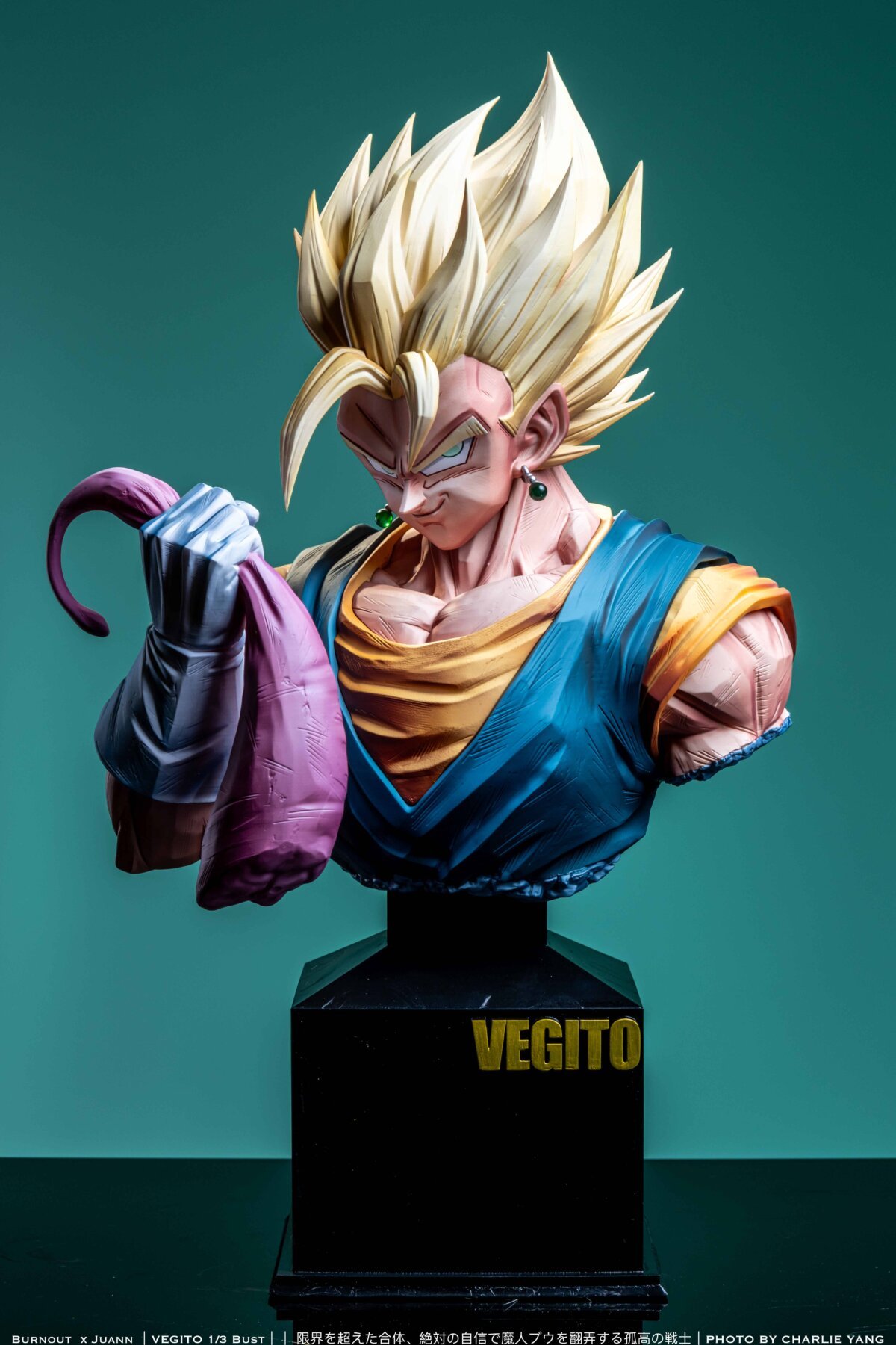 Burnout & Juann Studio - Vegito Bust 1/3 Burnout & Juann Studio - Vegito Bust 1/3 | resin statue