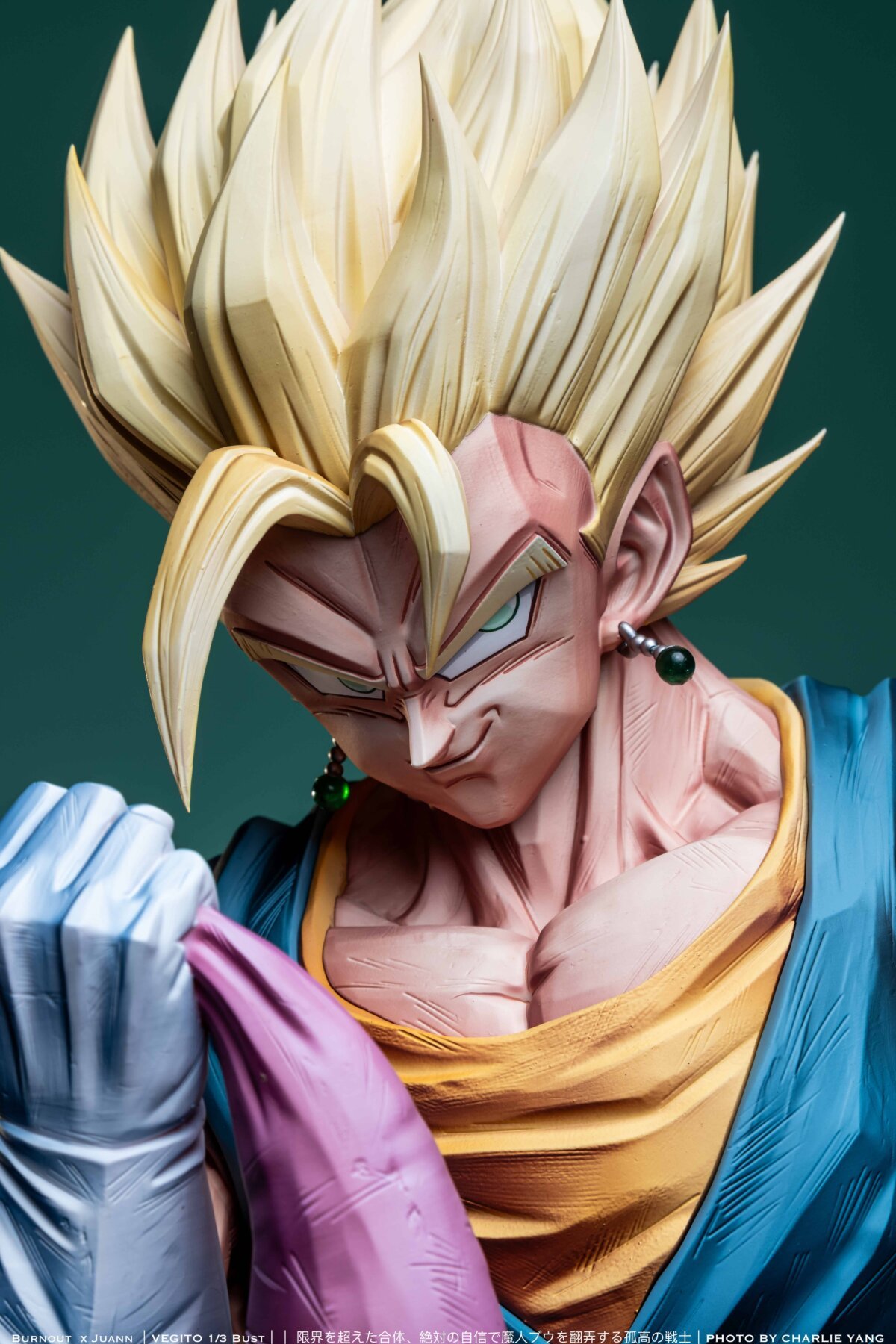 Burnout & Juann Studio - Vegito Bust 1/3 Burnout & Juann Studio - Vegito Bust 1/3 | resin statue